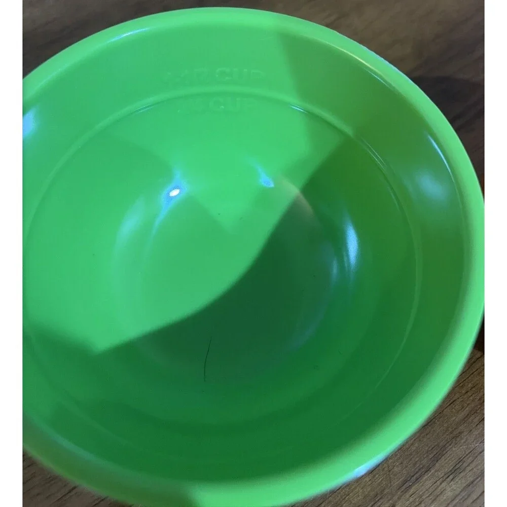 Multi-Color Melamine Measuring Nesting Bowls (five) 2c To 1/8c